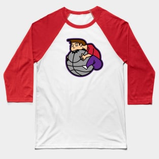 Raptor Man Baseball T-Shirt